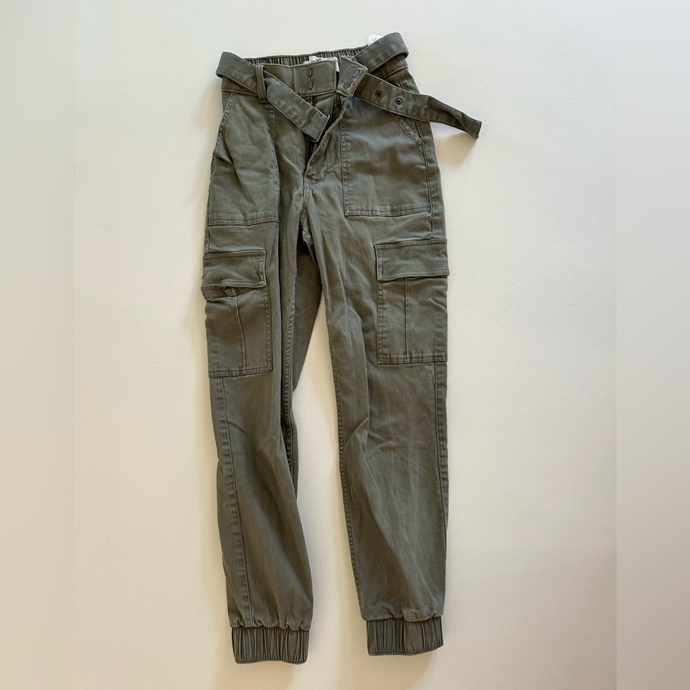 Hollister Green Cargo Pants
